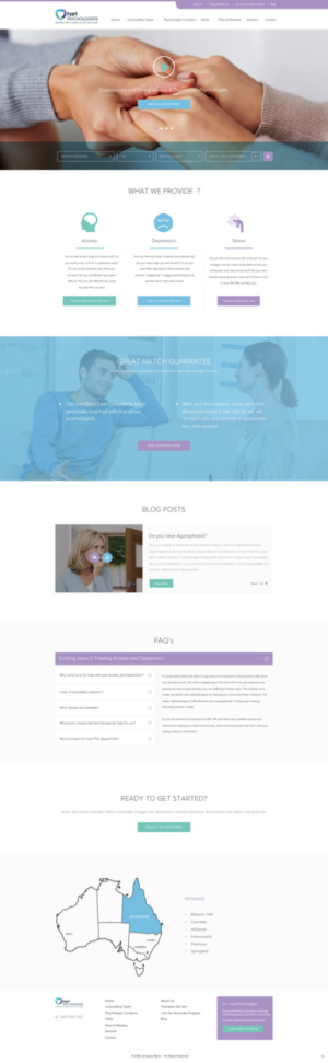 Design de Page d'Accueil par pb pour ce projet | Design : #12862677