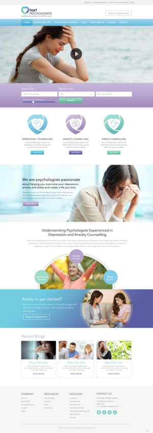 Design de Page d'Accueil par pb pour ce projet | Design : #12875187