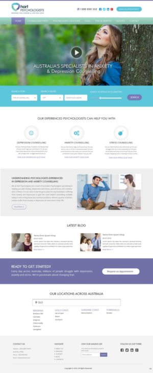 Design de Page d'Accueil par pb pour ce projet | Design : #12875190