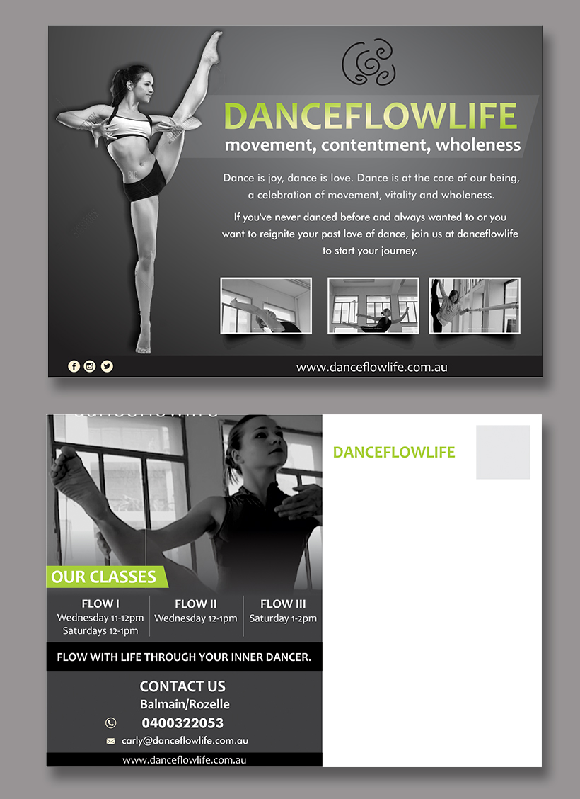 Flyer Design by ecorokerz for danceflowlife | Design #12872454