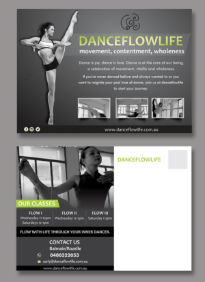 Flyer Design by ecorokerz for danceflowlife | Design #12872454