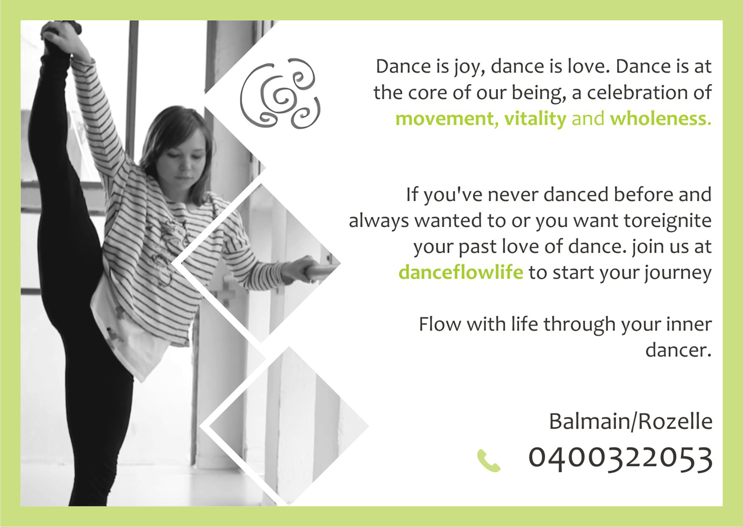 Flyer Design by Marketing Wings for danceflowlife | Design #12884851
