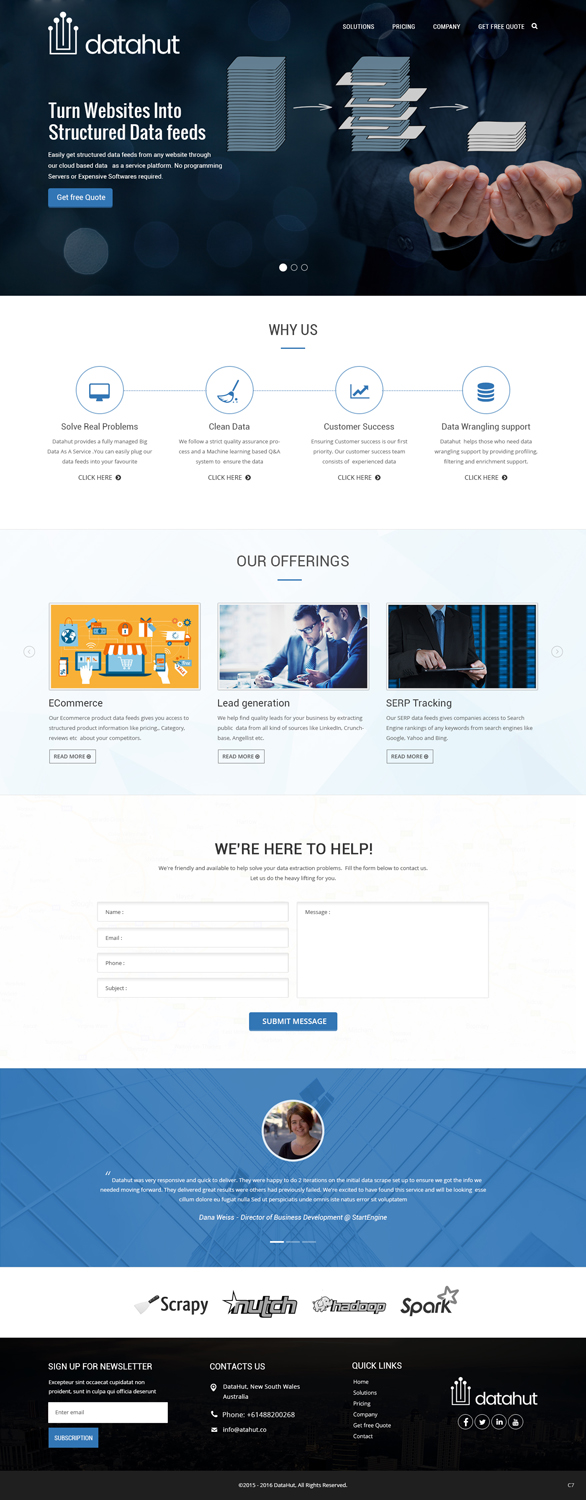 Web Design by pb for Hashwave Technologies | Design #12875149