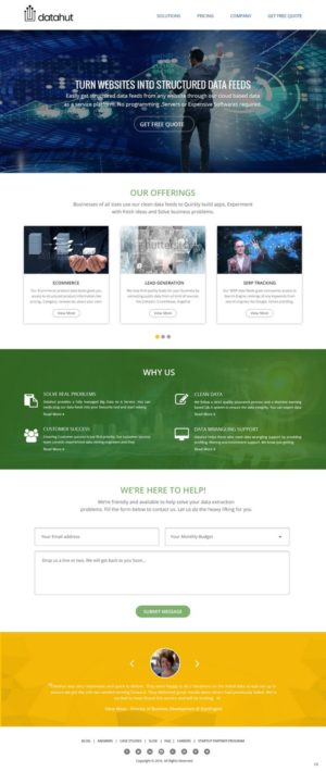 Web Design by pb for Hashwave Technologies | Design: #12875167