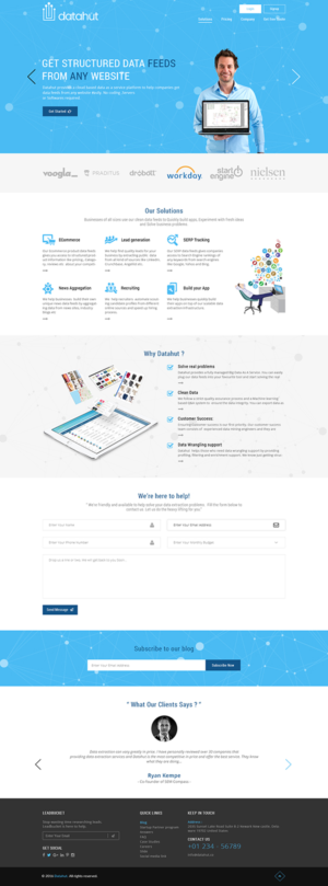 Web  page design for a startup, no coding | Web Design by Ved Web Services