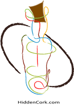 Logo-Design von Sergiy Buymov für HiddenCork.com | Design: #30669