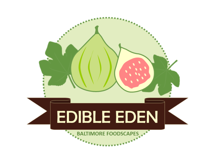 Logo Design by anusha.vardhini for Edible Eden Baltimore Foodscapes | Design #12955542