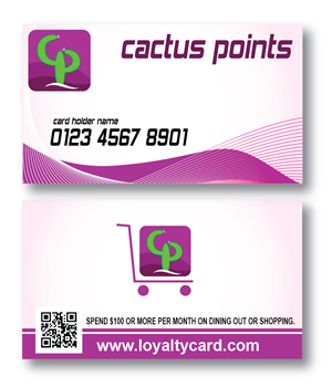 Greeting Card Design by 99dezings for CACTUS POINTS | Design: #2435251