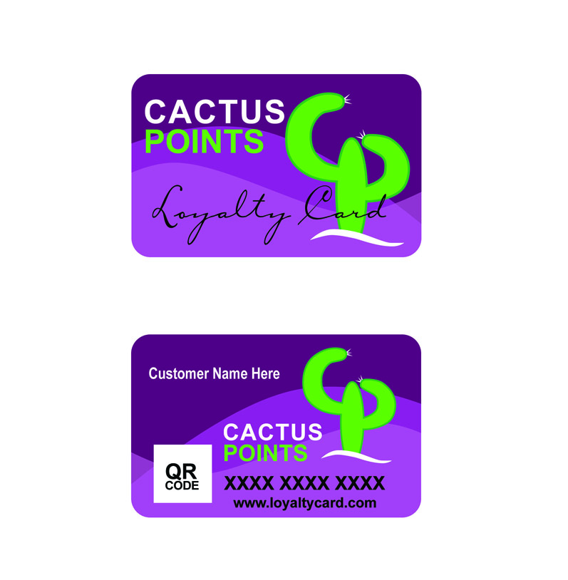 Diseño de Tarjeta de Felicitación por jmsgraphicdesign para CACTUS POINTS | Diseño #2444967