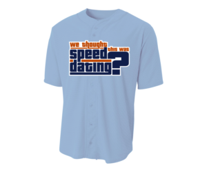 Logo Design - Speed Dating Jersey for trivia night with social group | T-shirt Design by nreimer