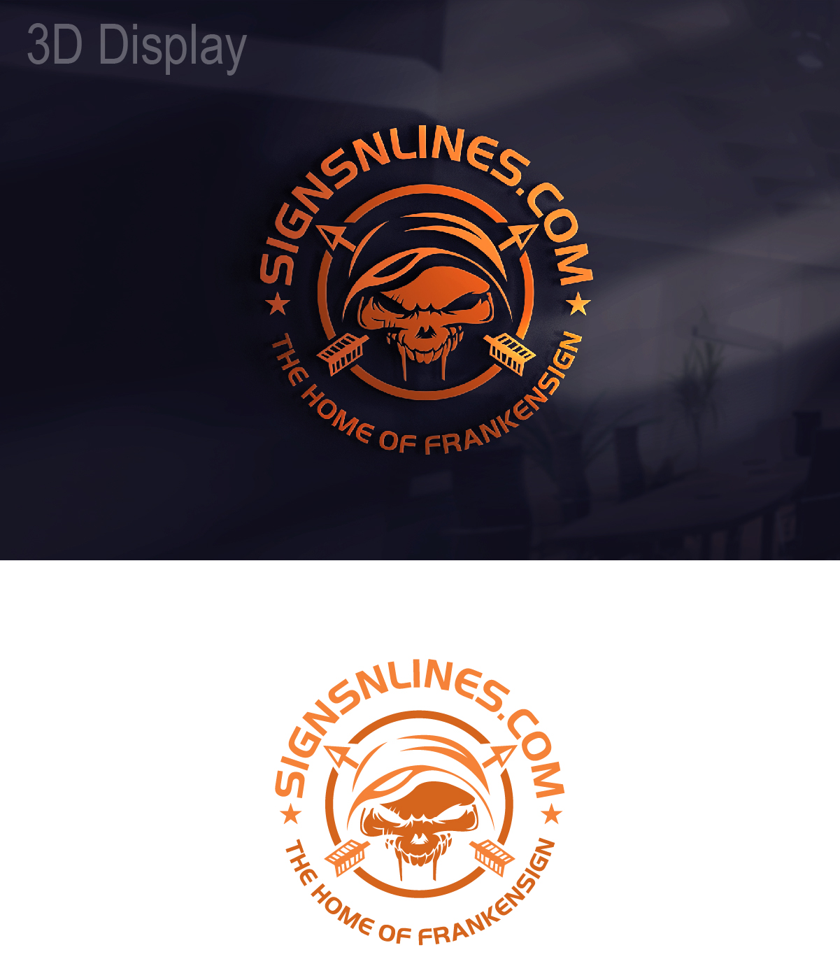 Logo Design by 3Guys for Signs n Lines | Design #12876571