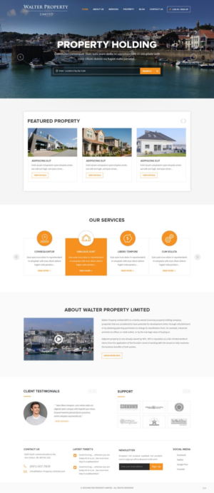 Web Design by pb for this project | Design: #12884342
