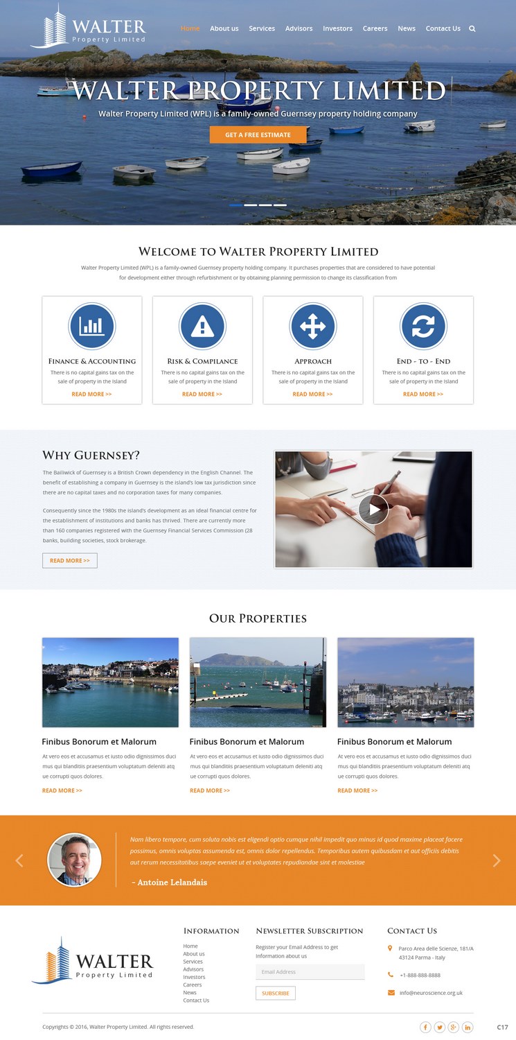 Web Design by pb for this project | Design #12884343