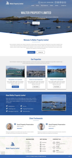 Web Design by pb for this project | Design: #12884351
