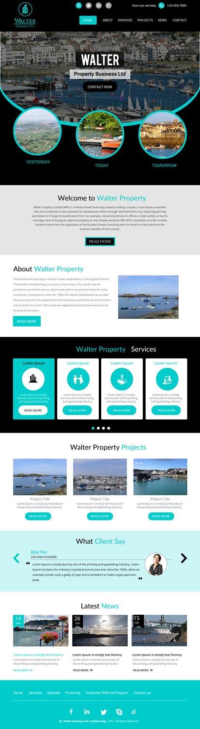 Web Design by rightway for this project | Design #12882742