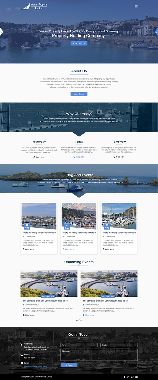 Web Design by Ved Web Services for this project | Design #12989849