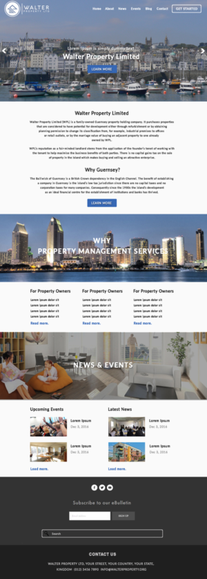 Web Design by bdesigner9 for this project | Design: #12894763