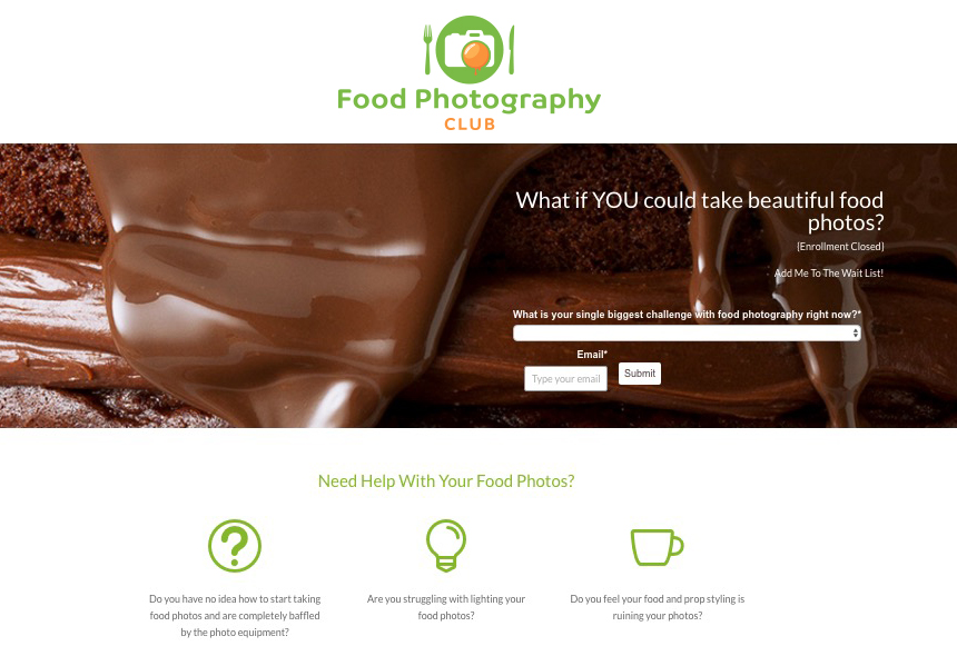 Logo Design by RoundYellow for Food Photography Club | Design #12865822