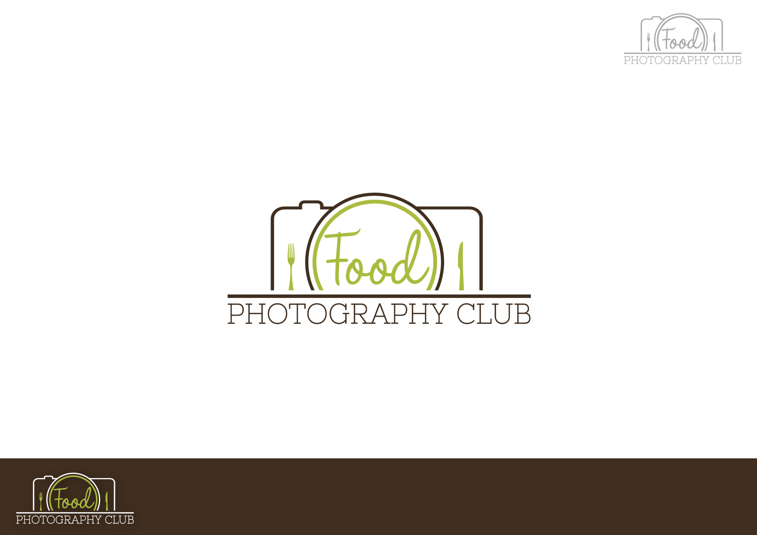 Logo Design by dm.design for Food Photography Club | Design #12867907