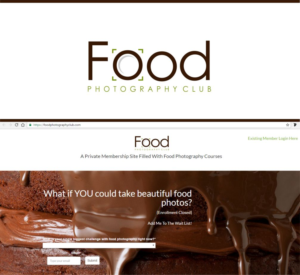 Logo Design by ecorokerz for Food Photography Club | Design: #12869525