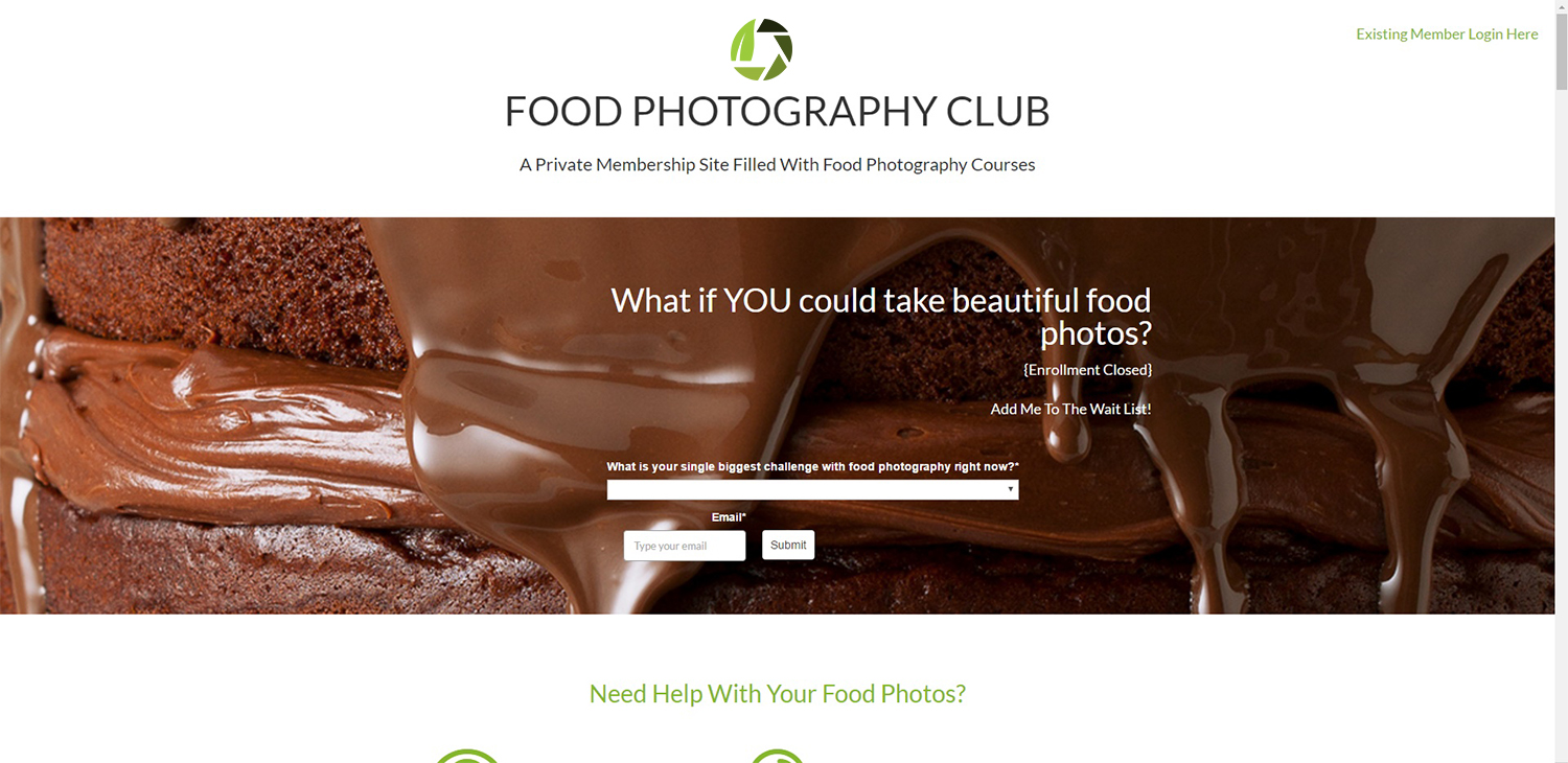 Logo Design by Sen Design for Food Photography Club | Design #12866594