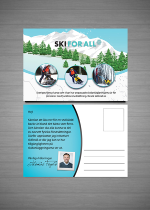 Need an postcard design to promote a website | Schreibwaren-Design von Designs 2019