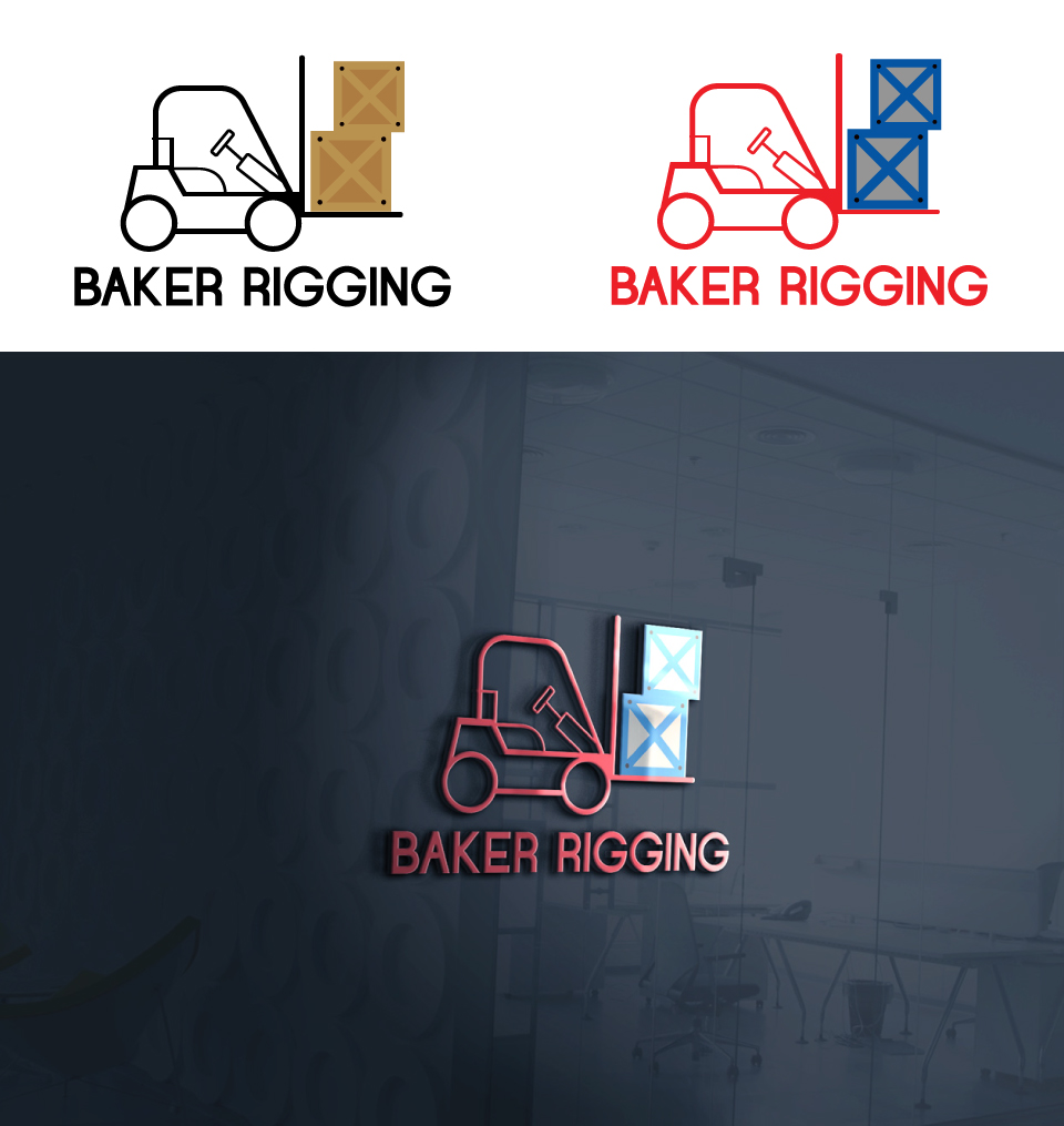 Logo Design by Impressive Solutions for Baker Rigging | Design #12870943