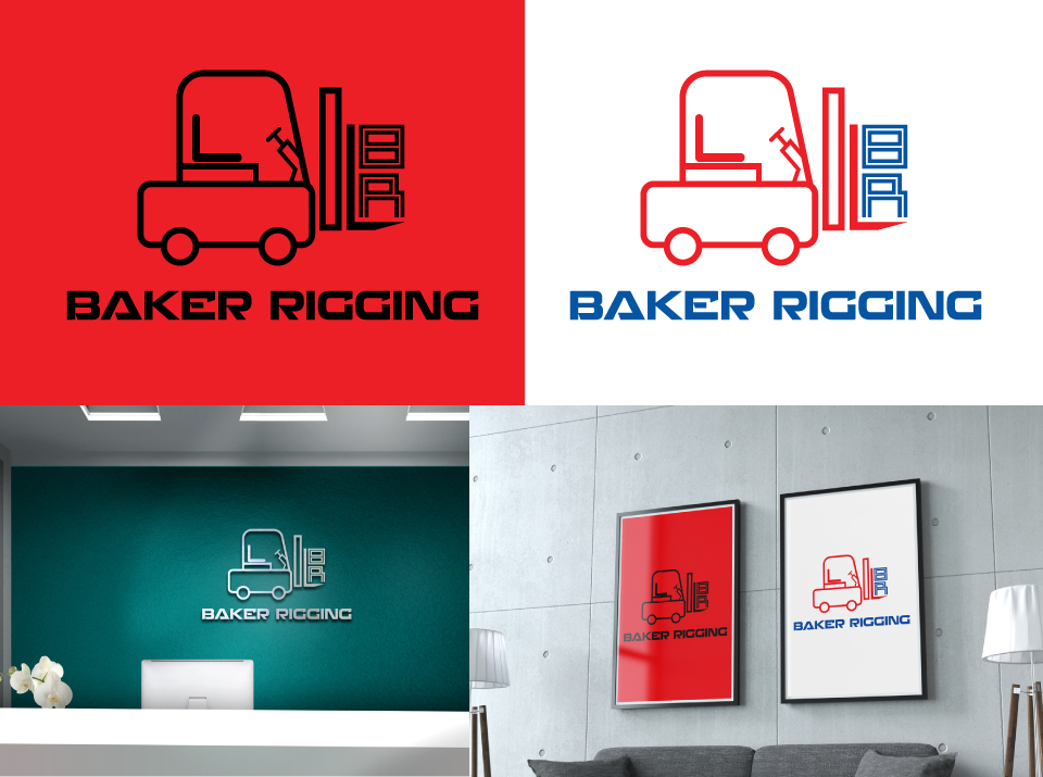 Logo Design by Impressive Solutions for Baker Rigging | Design #12870945