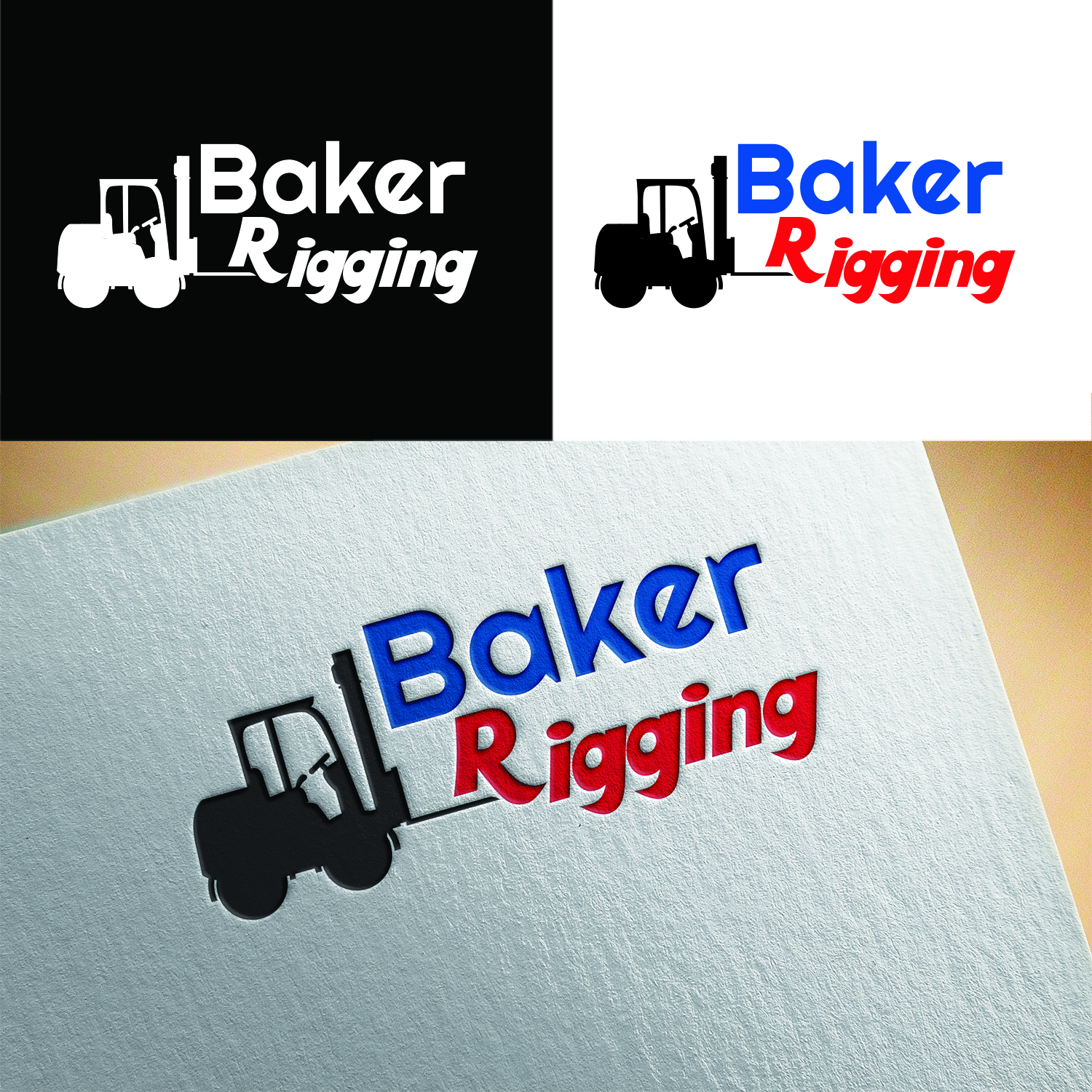 Logo Design by Sufisa for Baker Rigging | Design #12916954