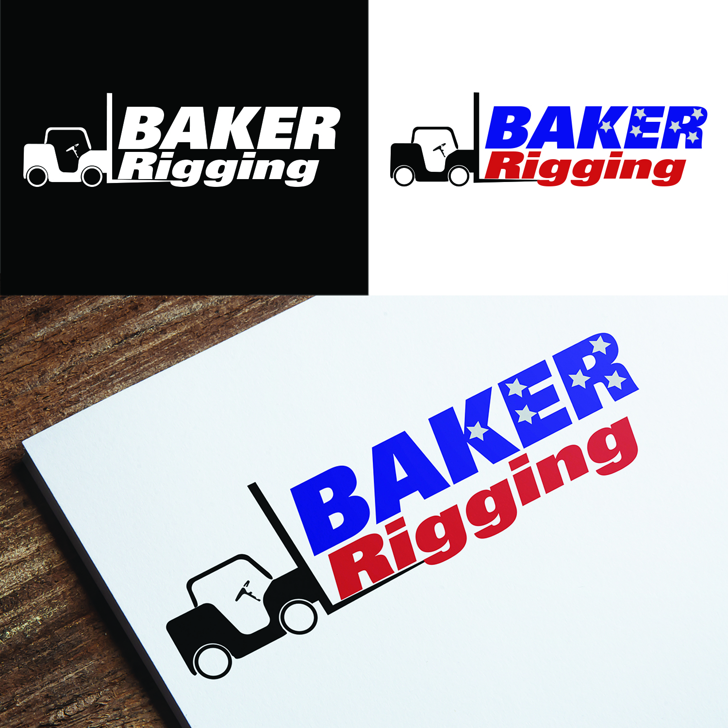 Logo Design by Sufisa for Baker Rigging | Design #12916958