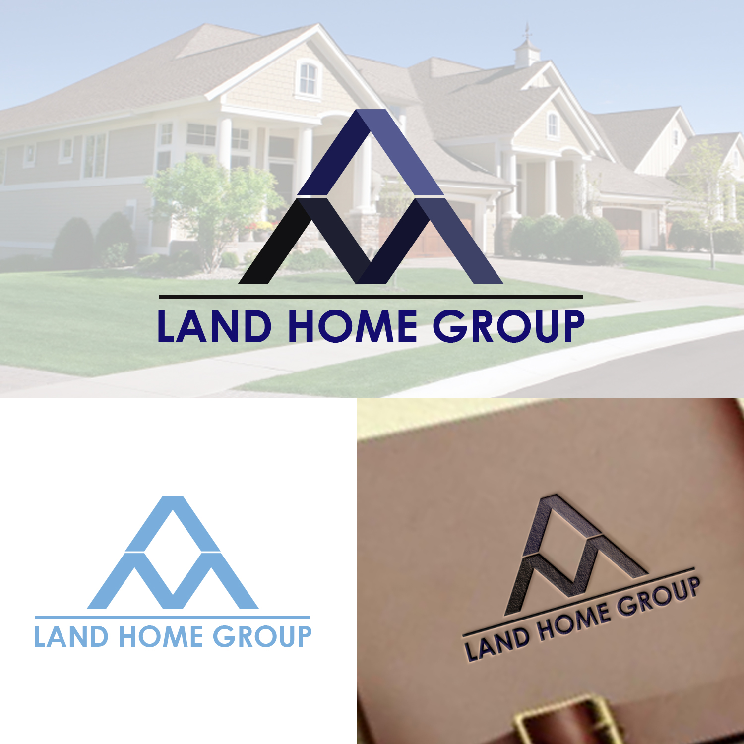 Logo Design by bisayavines2.0 for Land Home Group | Design #12868633