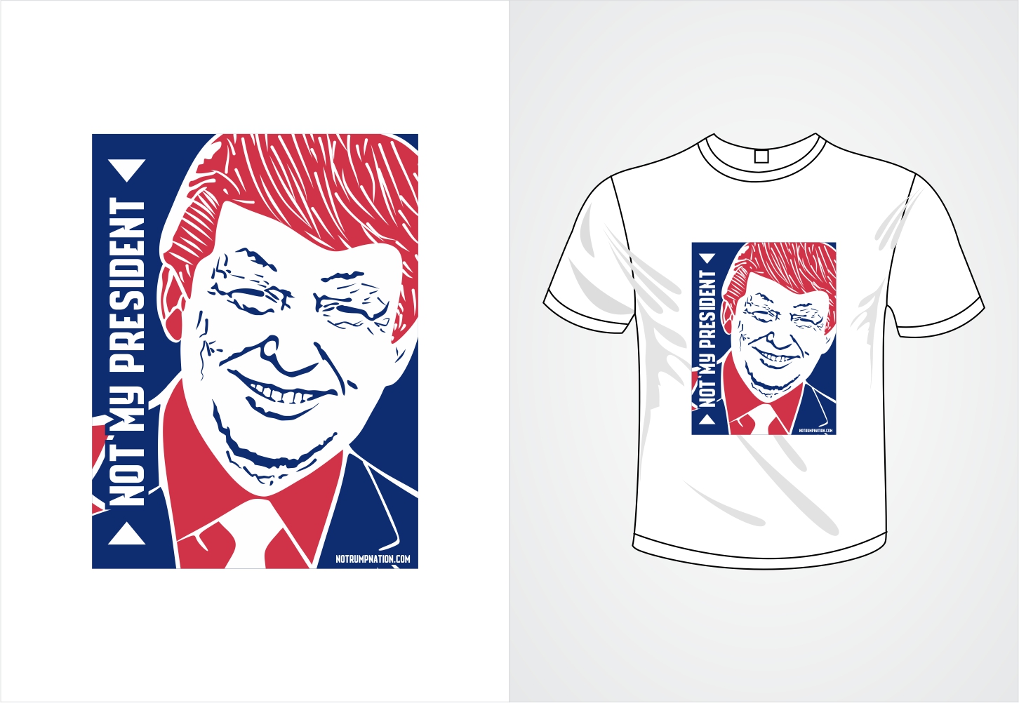 T-shirt Design by DG for No Trump Nation | Design #12884749