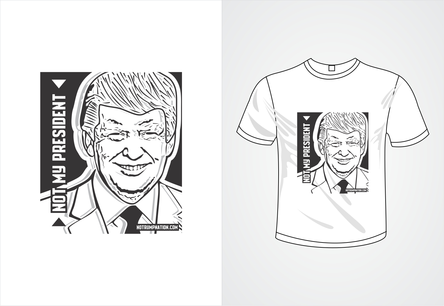 T-shirt Design by DG for No Trump Nation | Design #12884750