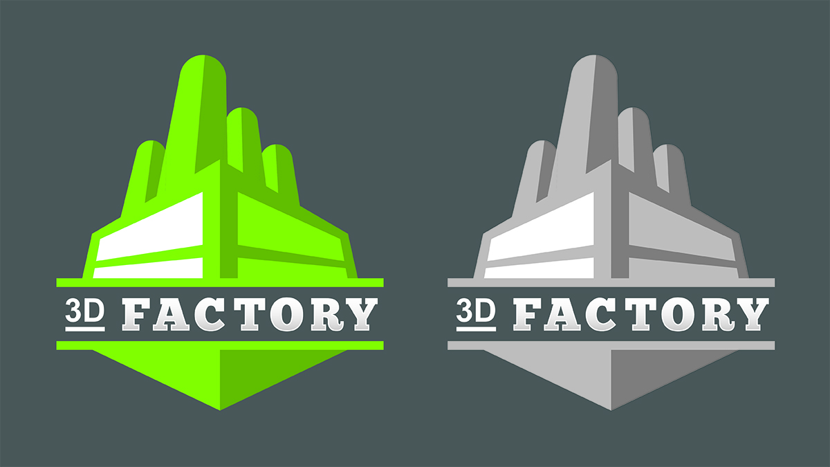 Logo Design by Brian Reale for 3dfactory LLC | Design #2441028