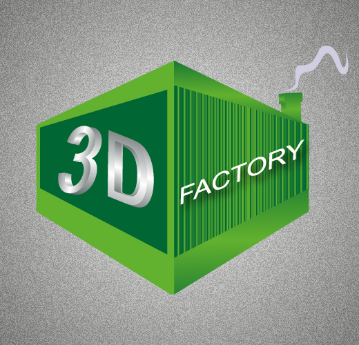 Logo Design by ichie for 3dfactory LLC | Design #2441708