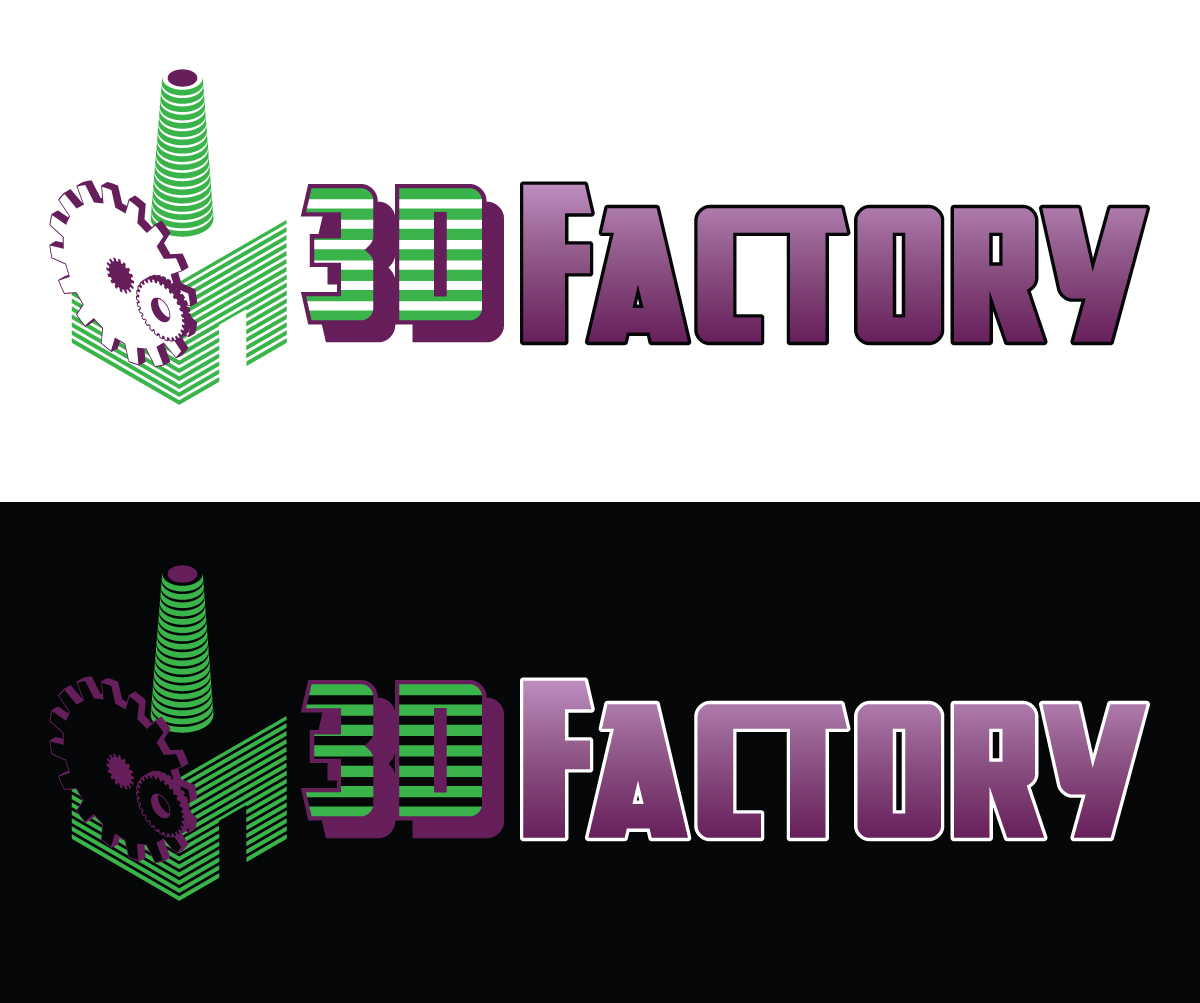Logo Design by Kings Bishop Design for 3dfactory LLC | Design #2447203