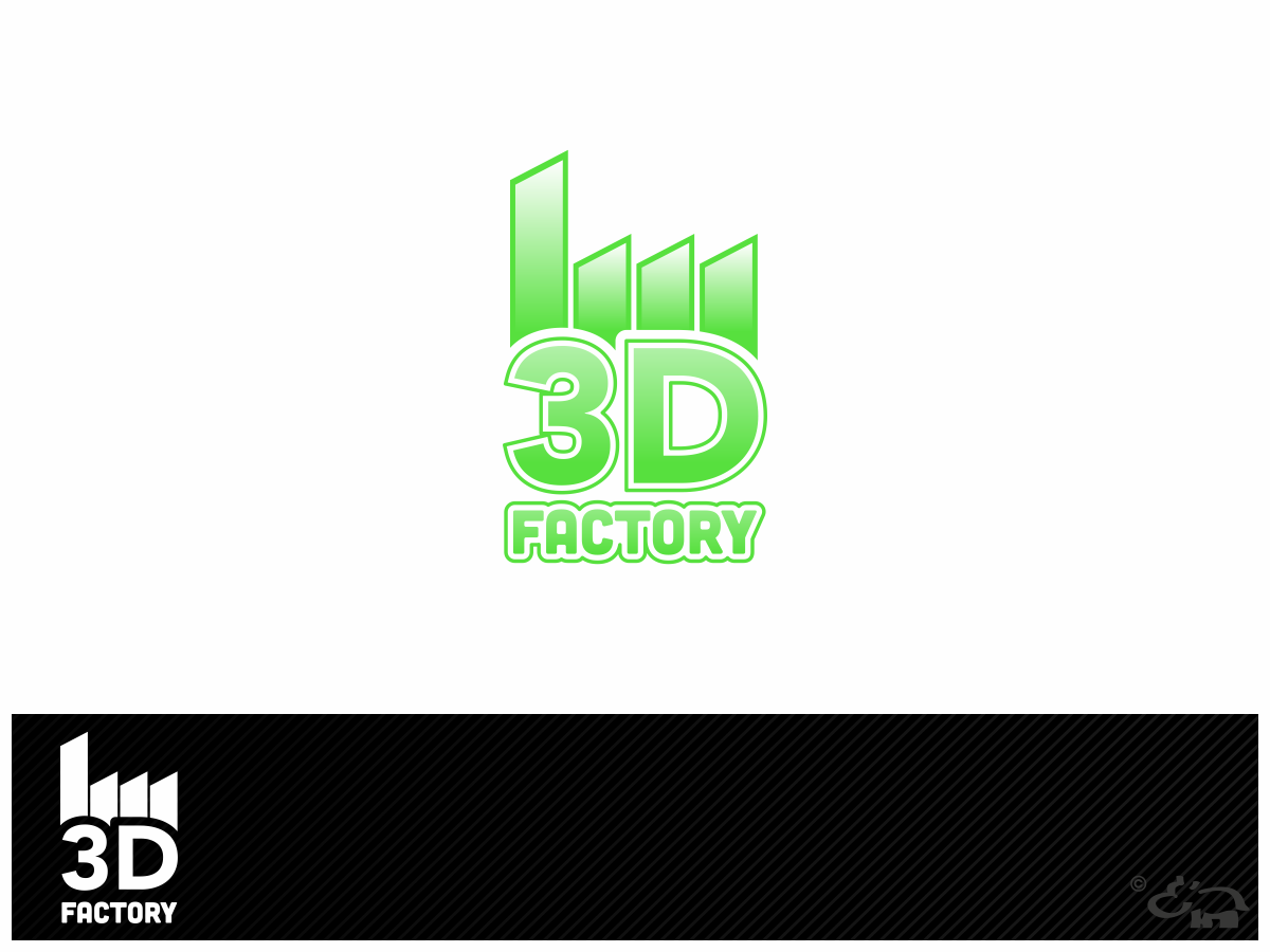Logo-Design von HYPdesign für 3dfactory LLC | Design #2450647