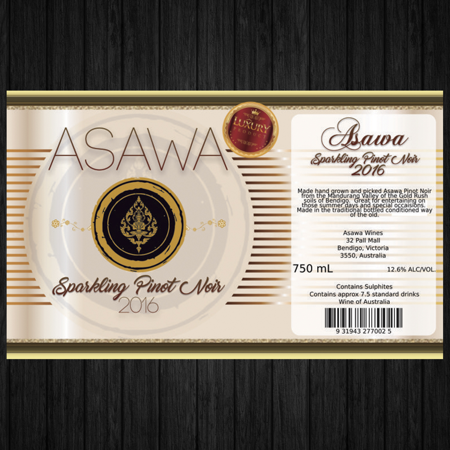 Label Design by ANDINA GRAPHIC DEVELOPMENTS for this project | Design #12917493