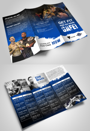 Brochure Design by creative.bugs for Finishers MMA | Design: #12882968
