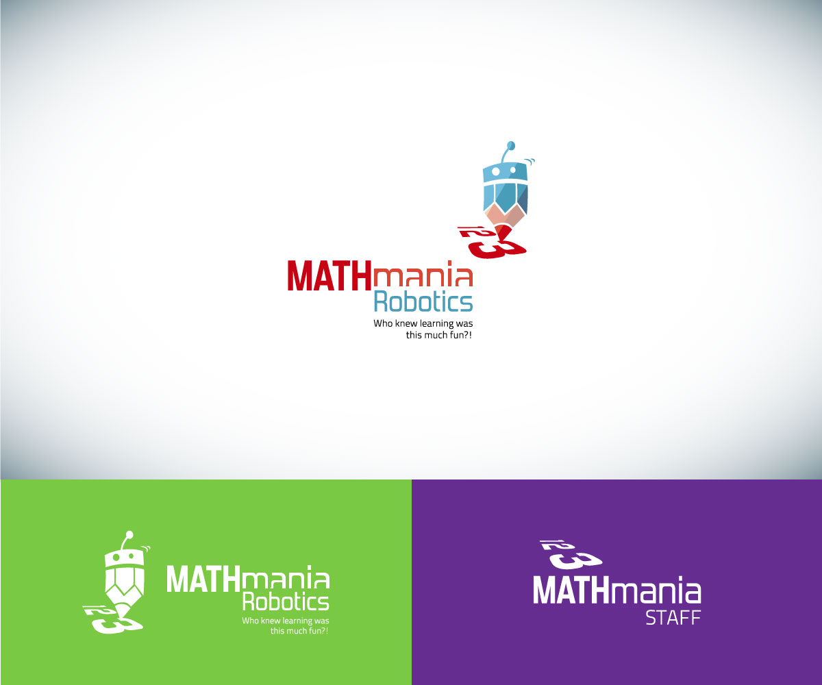 Design de Logo par Rodrigo Porfiro pour MATHmania Robotics | Design #2466038