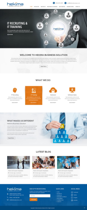 Wordpress Design by pb for this project | Design: #12884271