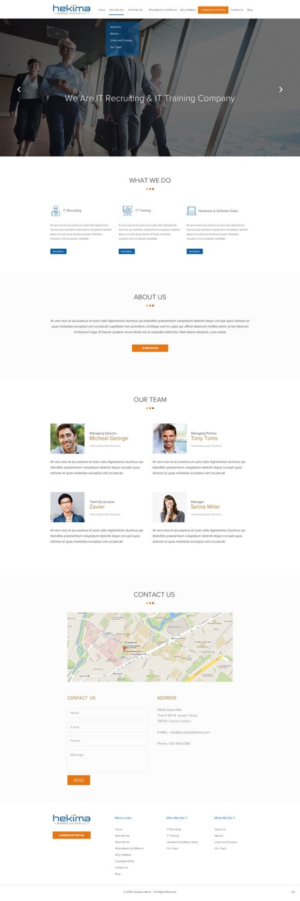 Wordpress Design by pb for this project | Design: #12884272