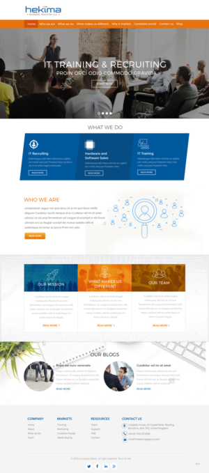 Wordpress Design by pb for this project | Design: #12884273
