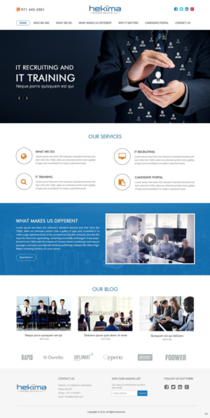 Wordpress Design by pb for this project | Design: #12884274