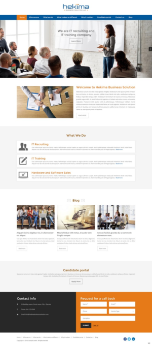 Wordpress Design by pb for this project | Design: #12884275
