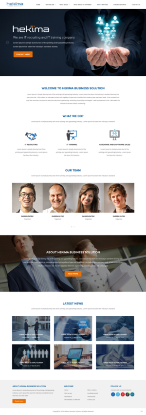 Wordpress Design by pb for this project | Design: #12894251