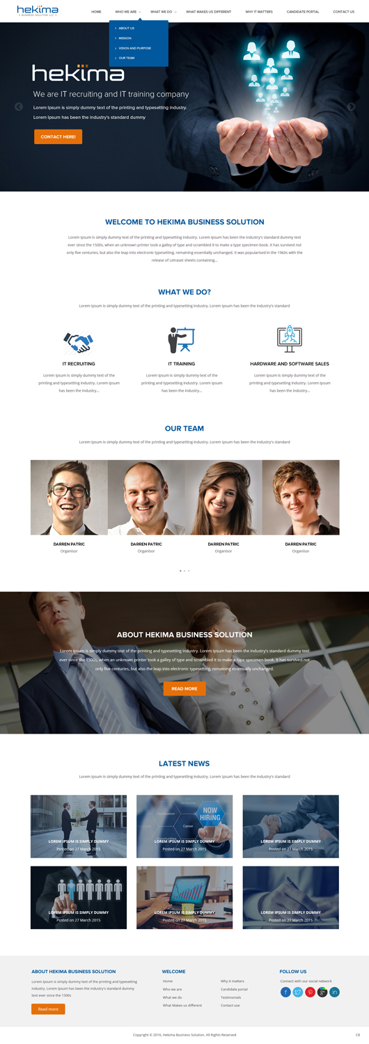 Diseño Wordpress por pb para este proyecto | Diseño #12894253