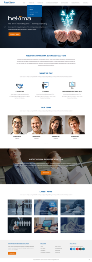 Wordpress Design by pb for this project | Design: #12894253