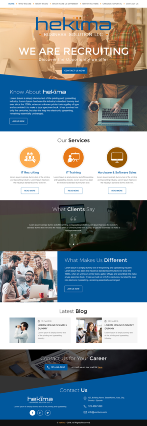 Wordpress Design by rightway for this project | Design: #12924559