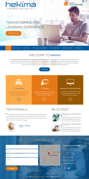 Wordpress Design by rightway for this project | Design: #12924569